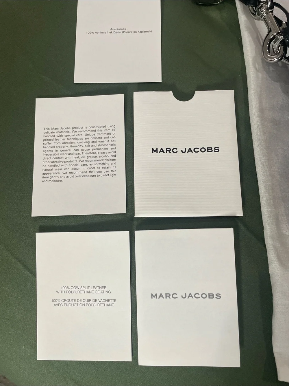 Marc Jacobs Bold Saddle Bag *BRAND NEW w/ TAGS* Leather Crossbody Shoulder